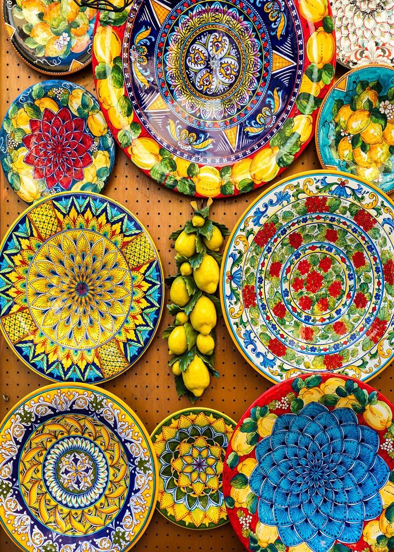 Kaufen Sie handgefertigte Keramik in Positano