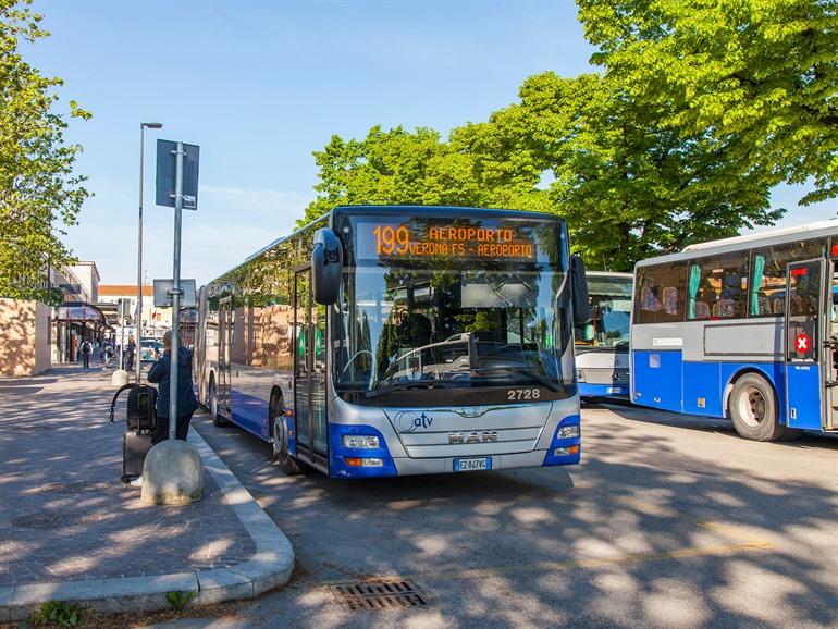 Shuttlebus von Verona ins Stadtzentrum