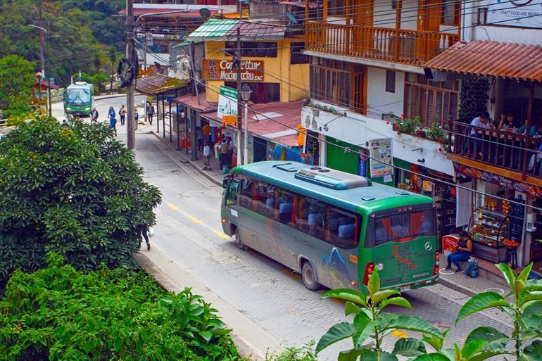 Shuttlebusse nach Machu Picchu