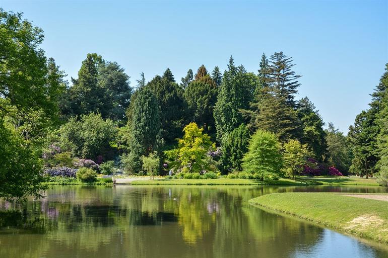 Siebenbergen-Insel im Karlsaue-Park, Kassel