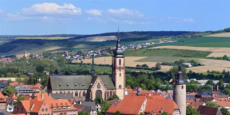 Sint-Maartenskerk in Tauberbischofsheim, Bayern