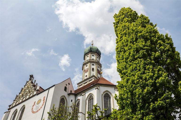 Sint-Ulrich- und Sint-Afrakerk in Augsburg, Deutschland