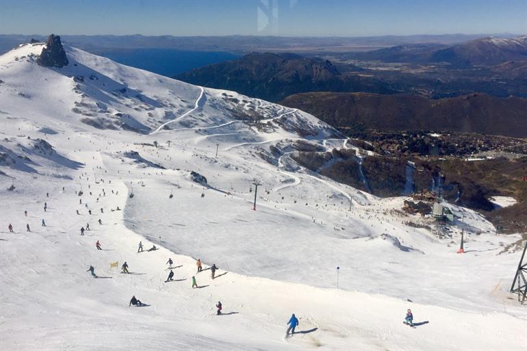 Skifahren und Snowboarden in den Bergen von Bariloche