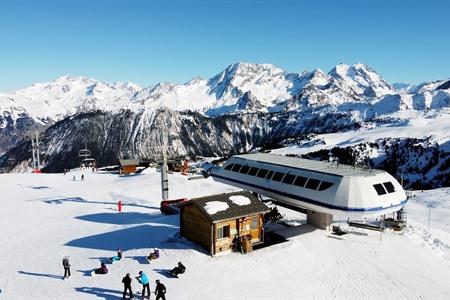 Skifahren und Snowboarden in Les Trois Vallées