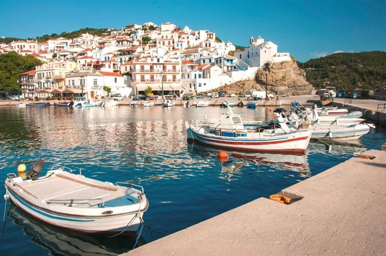 Skopelos Stadt
