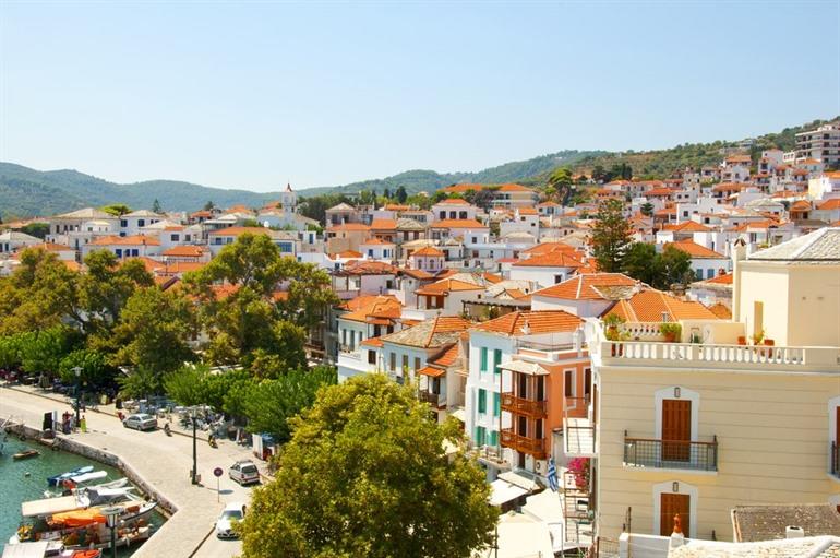 Skopelos Stadt