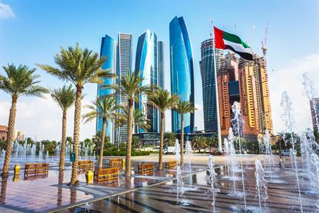 Skyline von Abu Dhabi