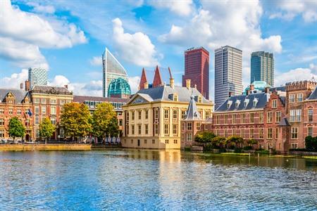 Skyline von Den Haag, Niederlande
