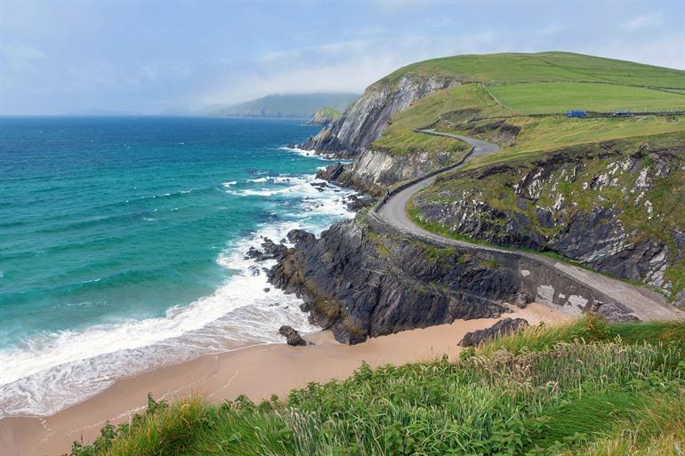 Slea Head Drive auf der Dingle-Halbinsel, Irland