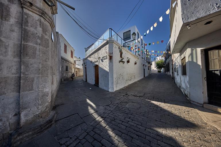 Spazieren Sie durch das historische Viertel von Arequipa