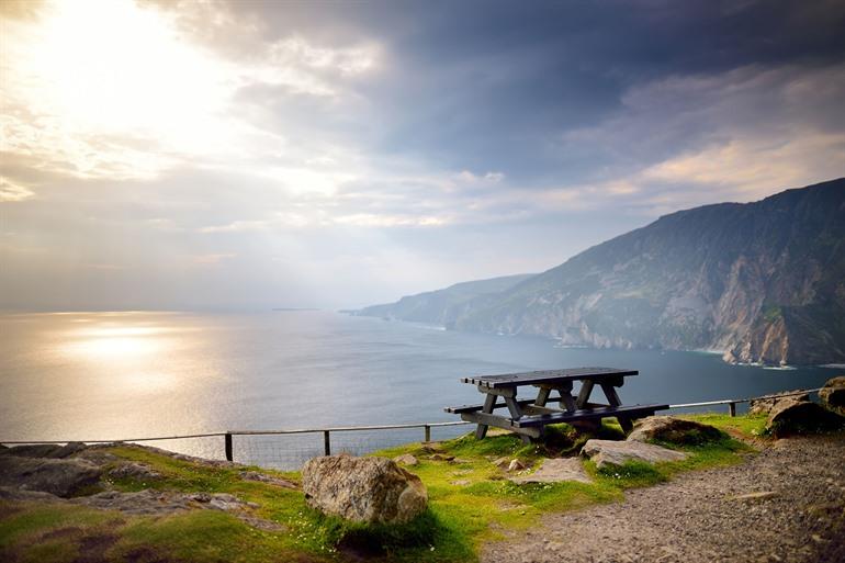 Slieve League Klippen bei Donegal, Irland