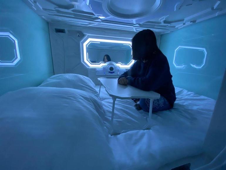 Space Night Capsule Hostel in Berlin