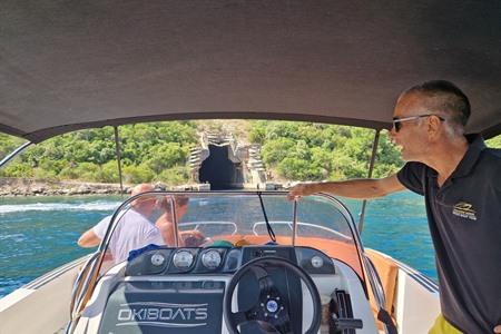 Schnellboot-Bootstour in Kotor: Fahrt zur Blauen Grotte, Mamula und Lady of Rock