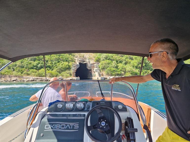 Schnellboot-Bootstour in Kotor