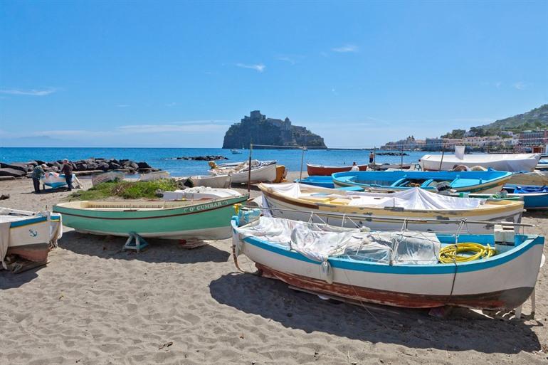 Fischerstrand auf Ischia