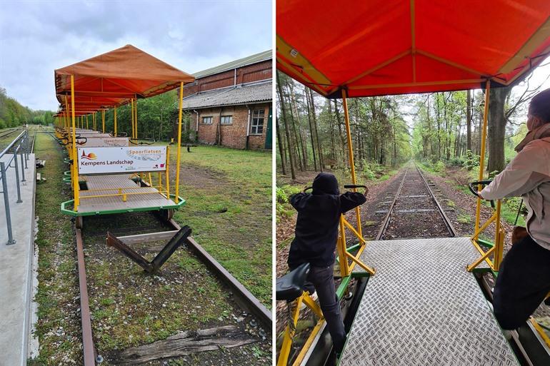 Eisenbahnradfahren von Kapellen nach Brasschaat