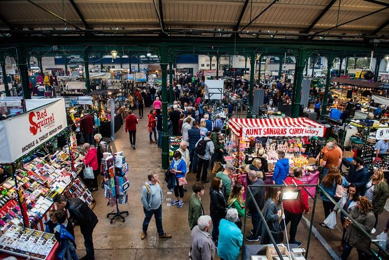 St. George's Market in Belfast, Nordirland