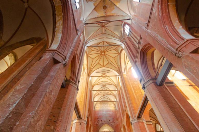 St.-Georgen-Kirche in Wismar, Deutschland