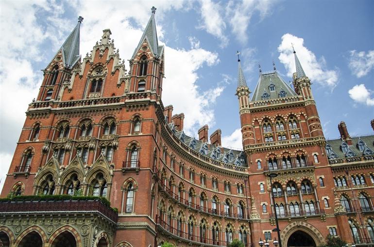 Bahnhof St Pancras International in London