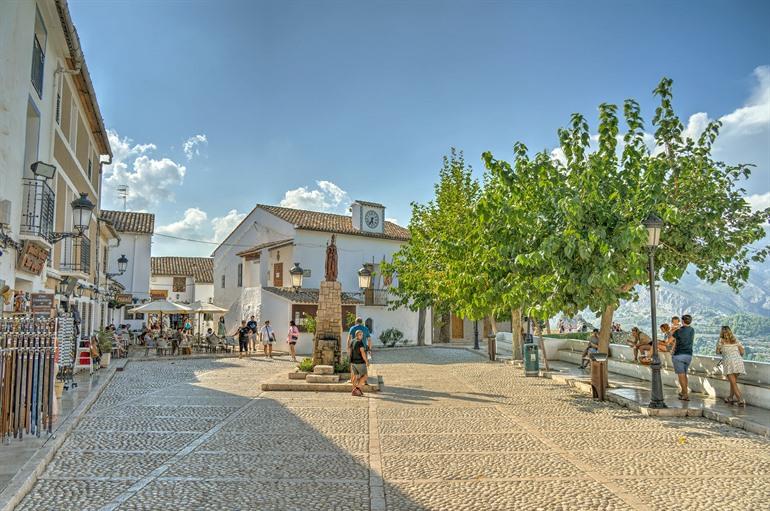 Stadtzentrum Guadalest, Alicante