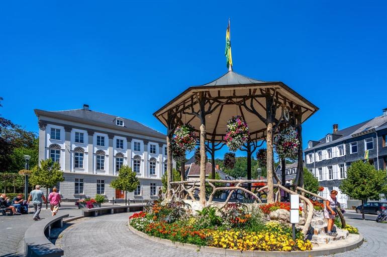Stadtzentrum von Malmedy