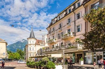 Stadtzentrum von Meran, Südtirol