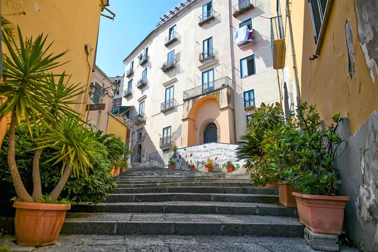 Stadtzentrum von Salerno