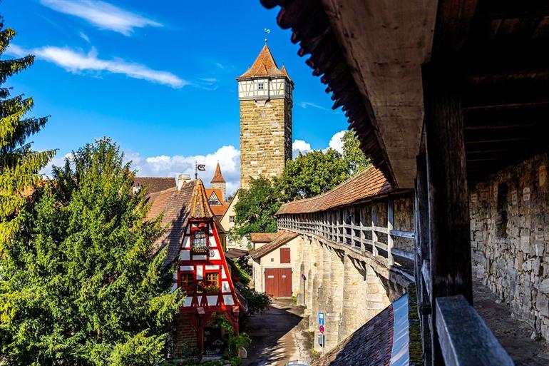 Stadtmauer von Rothenburg ob der Tauber