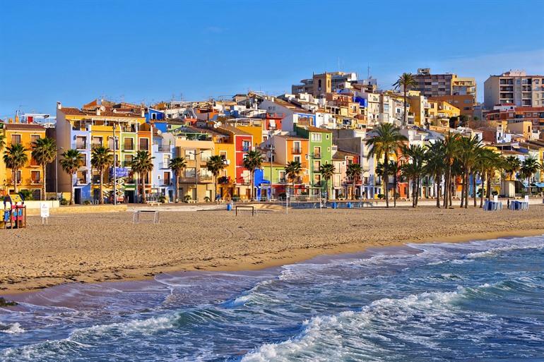Stadtstrand von Villajoyosa