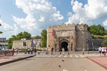 Stambol-Tor und die Festung von Niš, Serbien