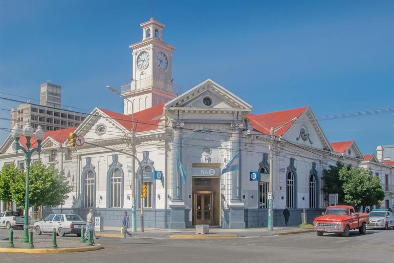Prunkvolle Gebäude in Trelew