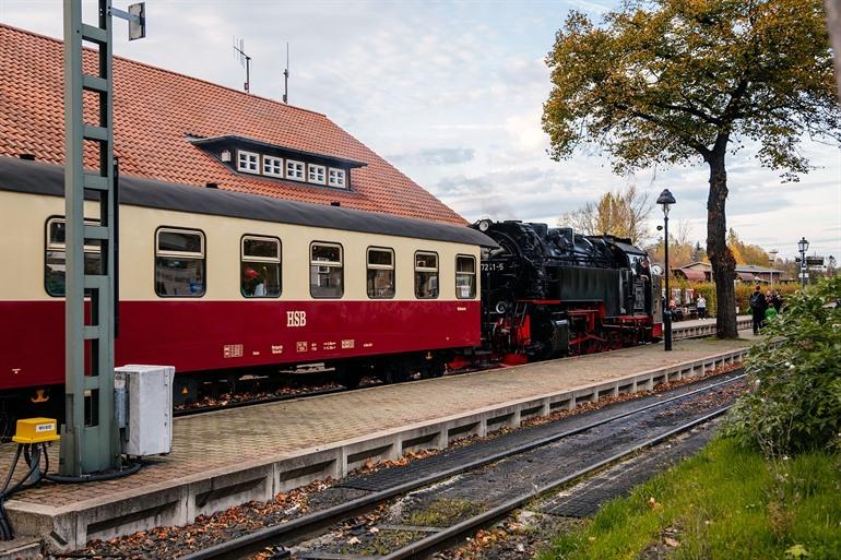 Bahnhof Brockenbahn in Wernigerode, Harz