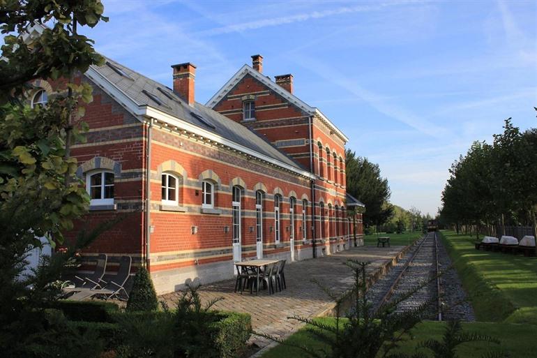 Bahnhof Racour in Landen, Flämisch-Brabant