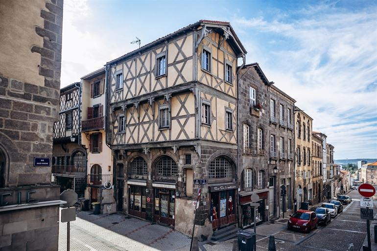 Straßenbild Le Vieux Montferrand, Clermont-Ferrand