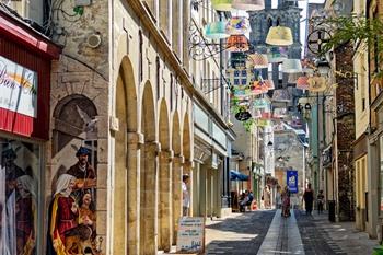 Straßenbild von Laon