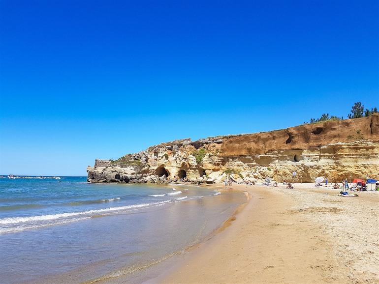 Strand bei Anzio, Italien