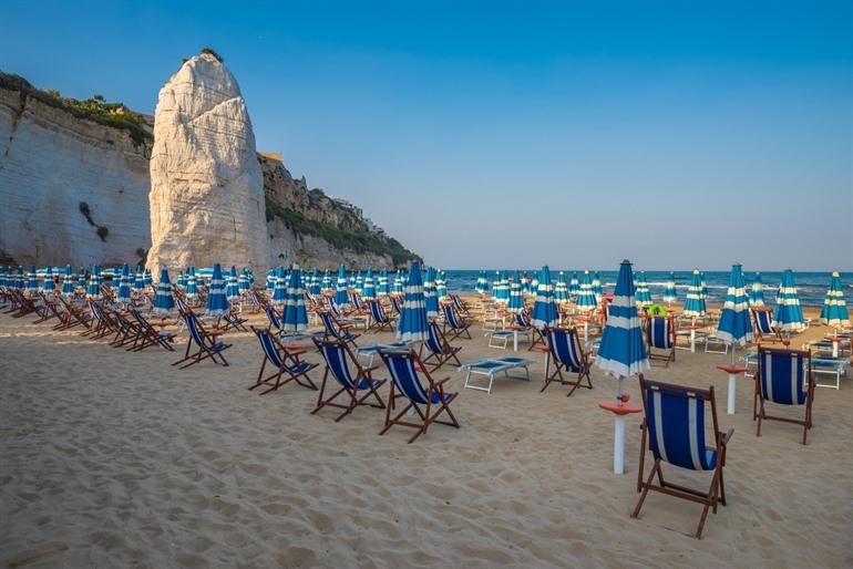 Strand in Vieste