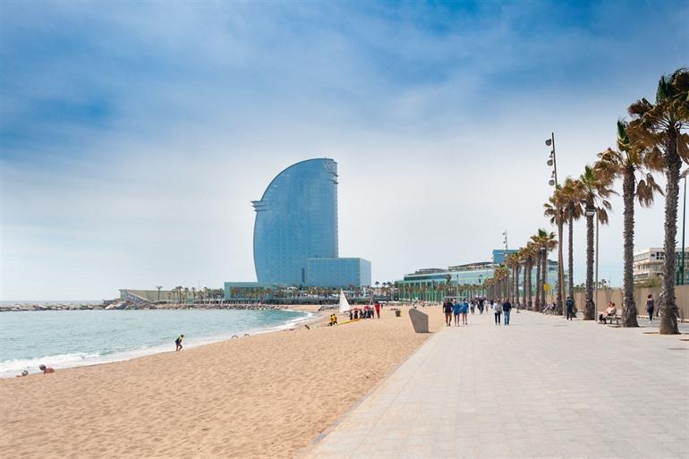 Strand von Barcelona