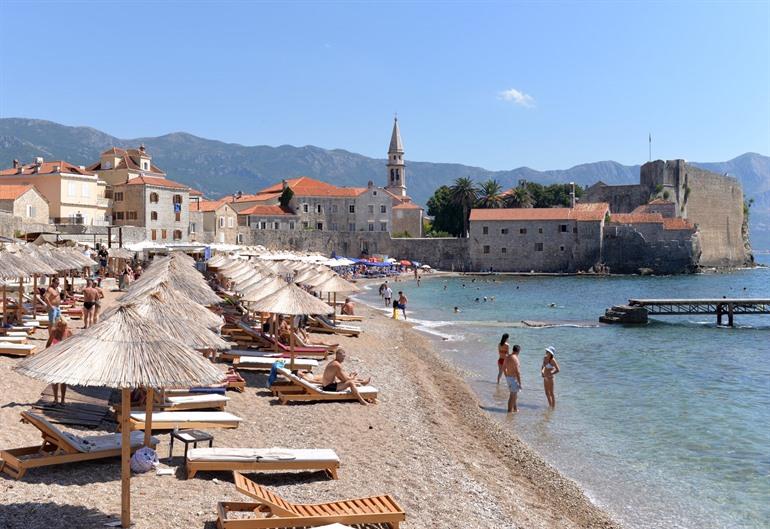 Strand von Budva