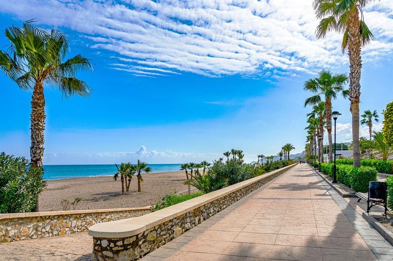 Strand von Mojácar, Andalusien