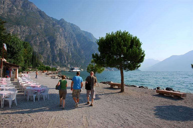 Strände von Limone sul Garda
