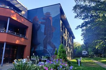 Street-Art-Werk The Dancing Couple, Kessel-Lo