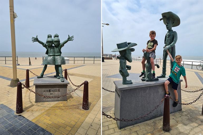 Straßenskulpturen von Middelkerke