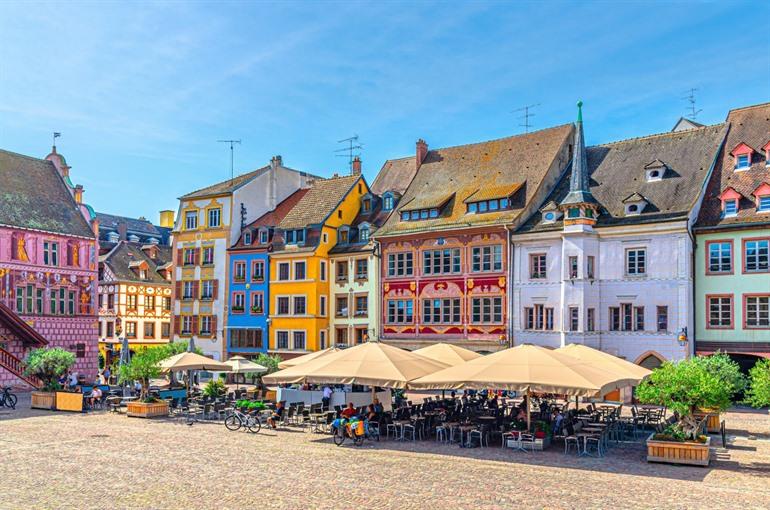 Erkunden Sie das Zentrum von Mulhouse