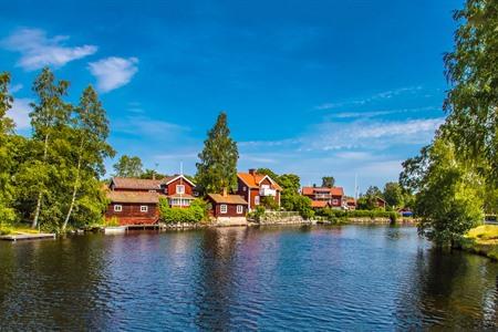 Sundborn in Dalarna, Schweden