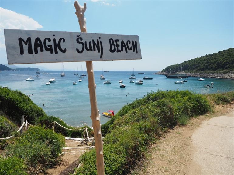Sunj Beach auf der Insel Lopud
