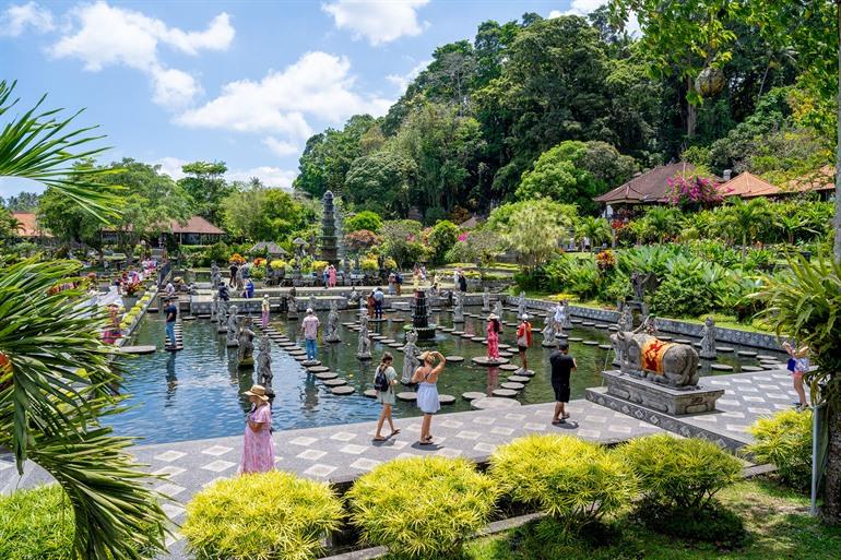 Taman Tirta Gangga Palast, Bali