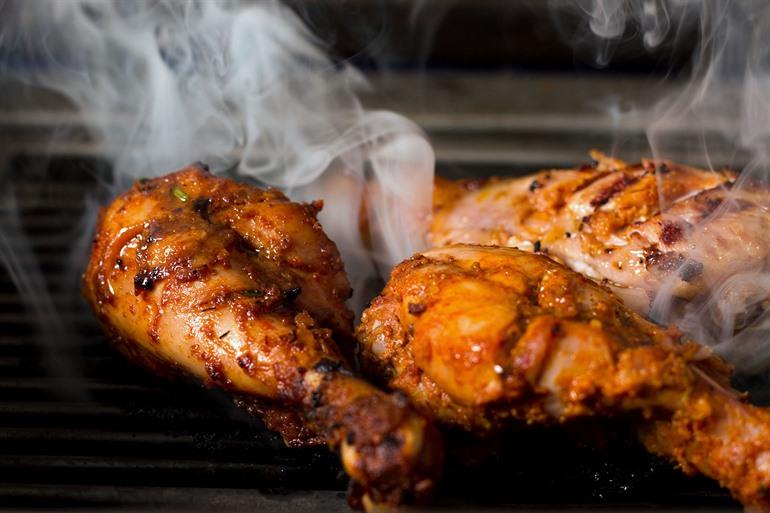 Tandoori-Hähnchen, indische Küche