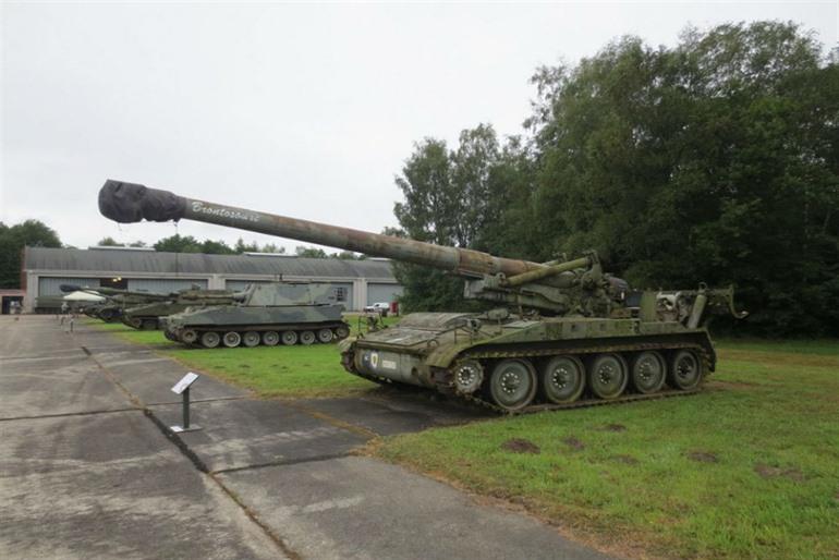 Tank im Artilleriemuseum in Brasschaat, Antwerpse Kempen