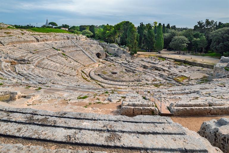 Theater von Dionysos, Syrakus auf Sizilien